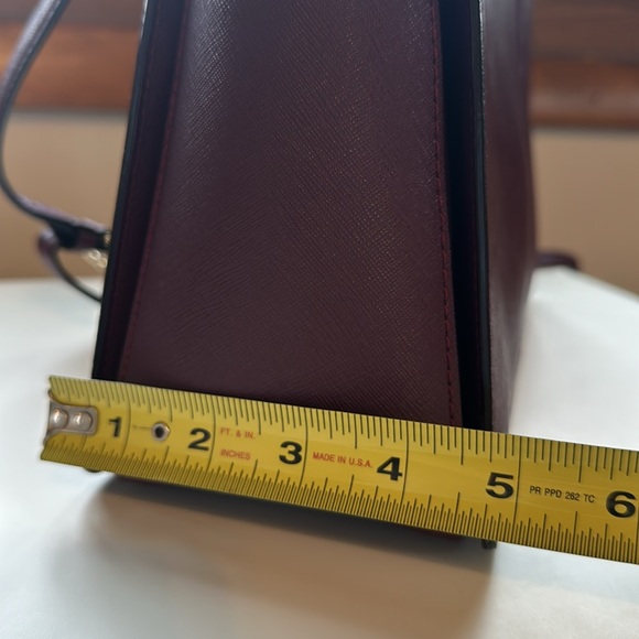 Burgundy Kate Spade Satchel Purse - Picture 14 of 14